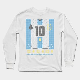 Lionel Messi Number 10 Long Sleeve T-Shirt